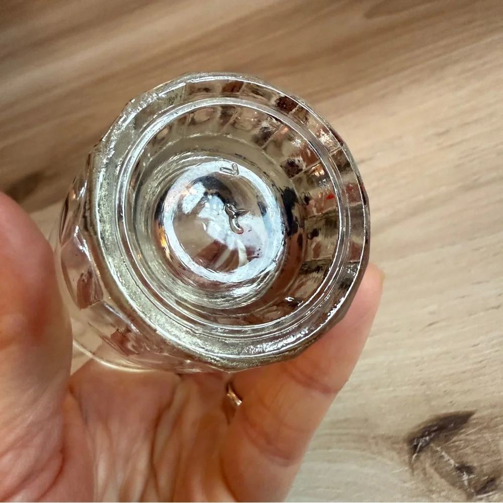 PLAYBOY Clear Shot Glass‎ with Black Silhouette